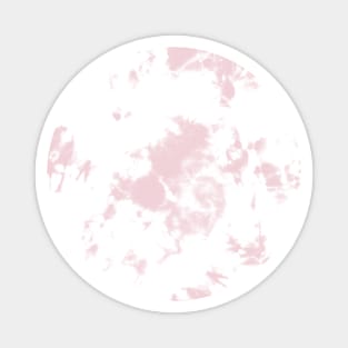 Cotton Candy pink and white marble - Tie-Dye Shibori Texture Magnet